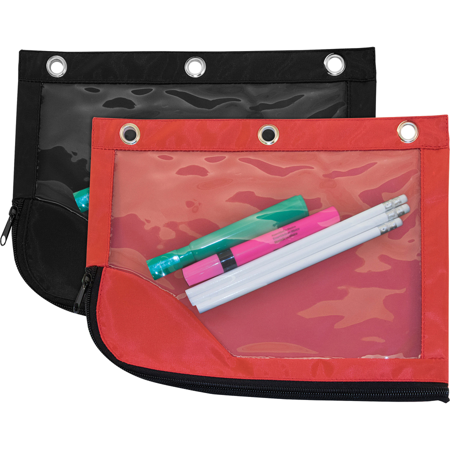 Advantus Curved Zipper Binder Pouch --AVT94018