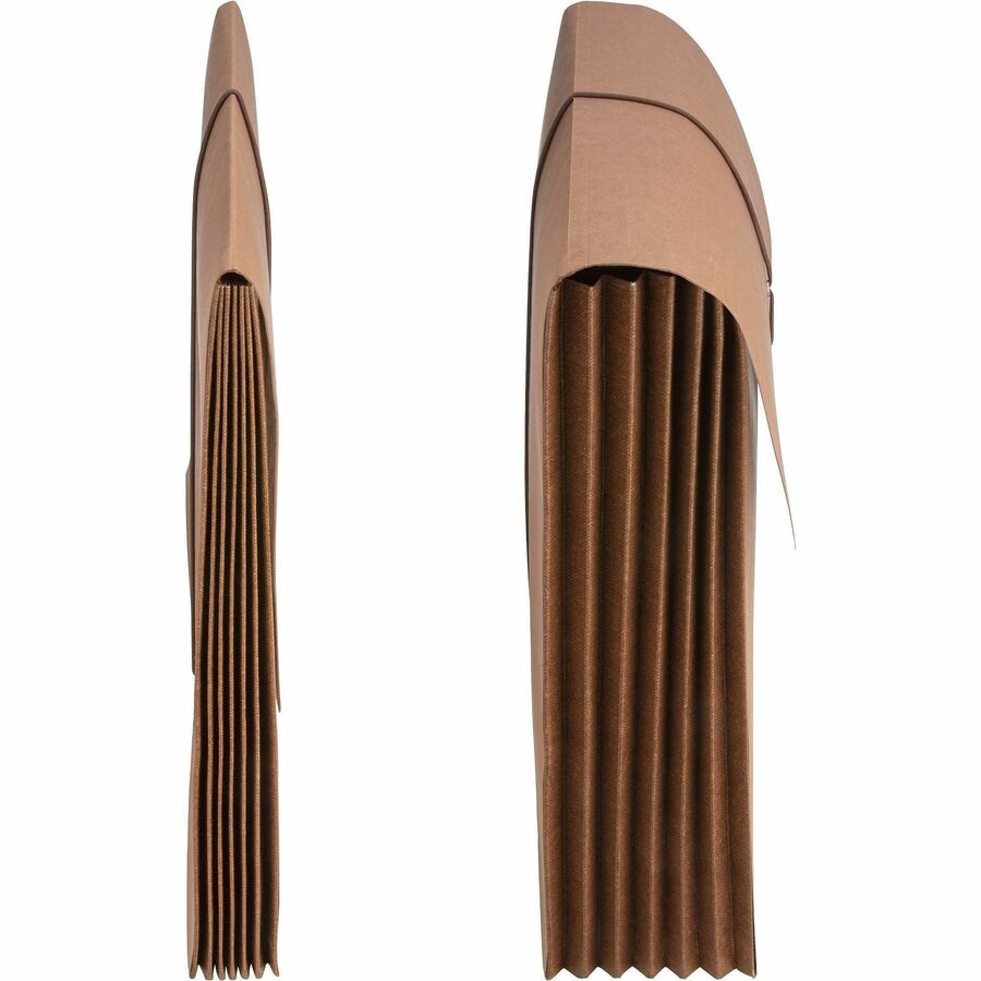 BSN26576BX - Extra-wide wallet is designed to carry your legal-size file folders comfortably without interfering with side gussets. Fully lined gussets expand 5-1/4" and are equipped with tear-resistant Tyvek for lasting use. Durable fold-over flap with cord closure helps protect important documents during transport. High-quality wallet is great for use in the office or on-the-go.