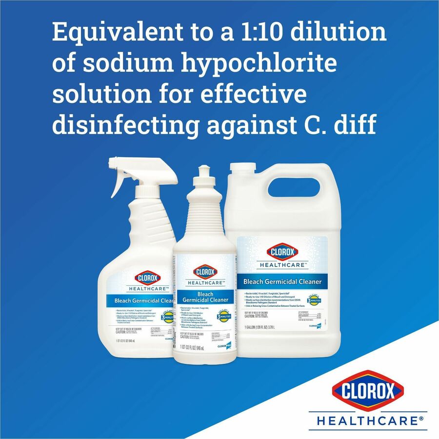 Picture of Clorox Healthcare Pull-Top Bleach Germicidal Cleaner