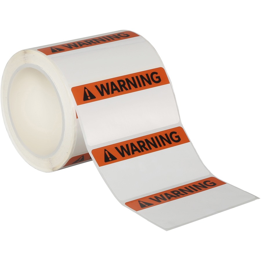 Avery® Thermal Printer Warning Header Sign Labels 