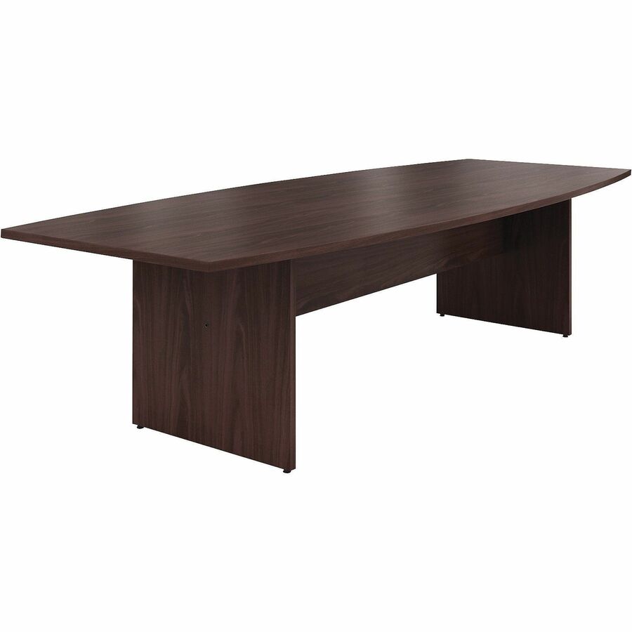HON Preside HTLPBS Conference Table Base - Finish: Mahogany - Glide, Scratch Resistant, Spill Resistant, Stain Resistant, Liquid Resistant, Warp Resistant - For Office, Workstation, Desk, Meeting Room, Boardroom - 1 Each