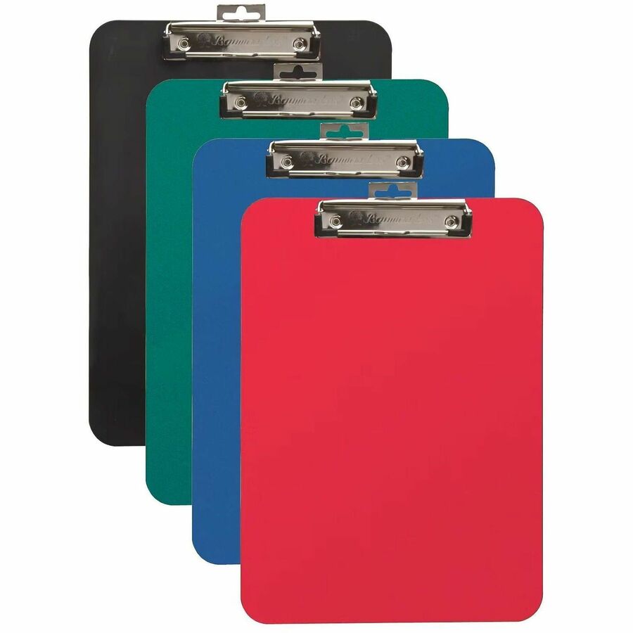 Mobile OPS Unbreakable Clipboard Red (61622) - Wire Clip - Polypropylene - Red