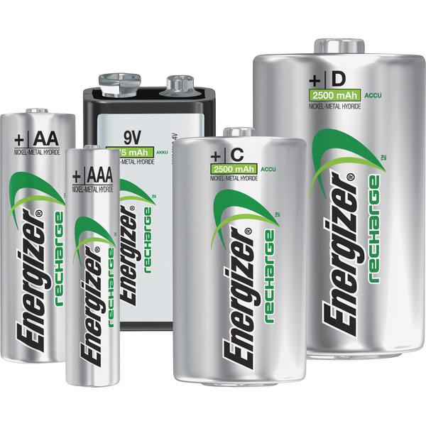 ENERGIZER AA 2300mAh NiMH Rechargable Battery 2 Pack