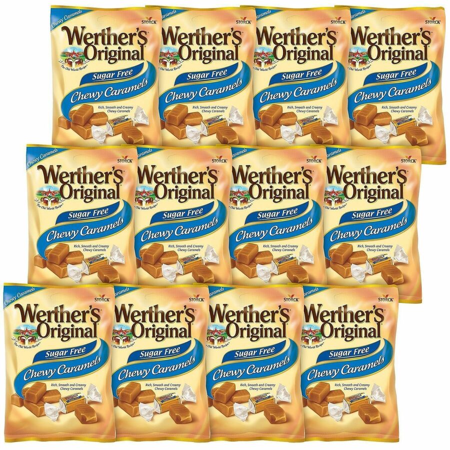 Green Rabbit Candy - Caramel - Individually Wrapped - 1 / Carton