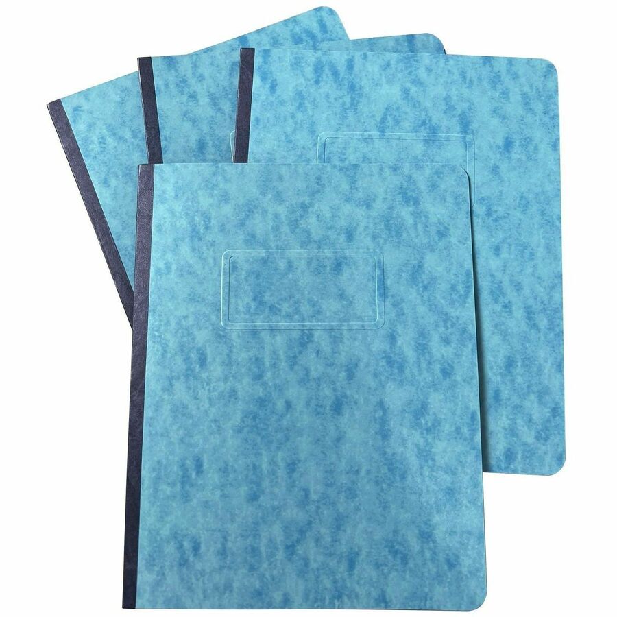 Business Source Letter Report Cover - 3" Folder Capacity - 8 1/2" x 11" - Light Blue - 0% Recycled - 1 Each