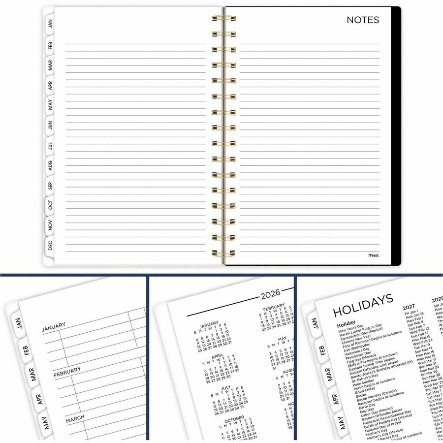 Picture of Mead BIG PLANS Tea Part Weekly/Monthly Planner