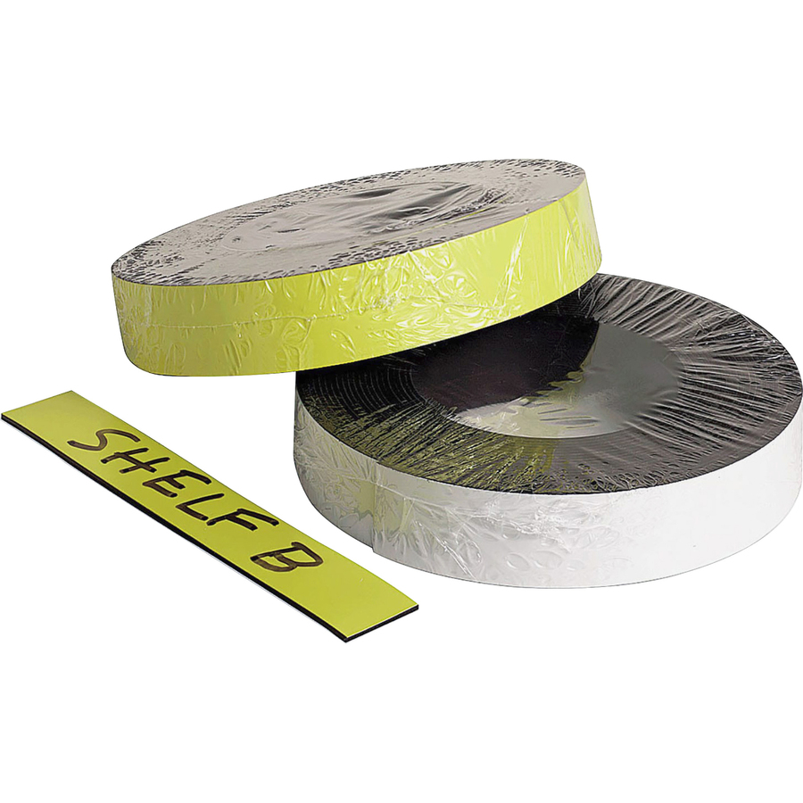 Baumgartens Markable Magnetic Tape 16 7 Yd 15 2 M Length X 1 25 4 Mm Width 1 Roll Yellow