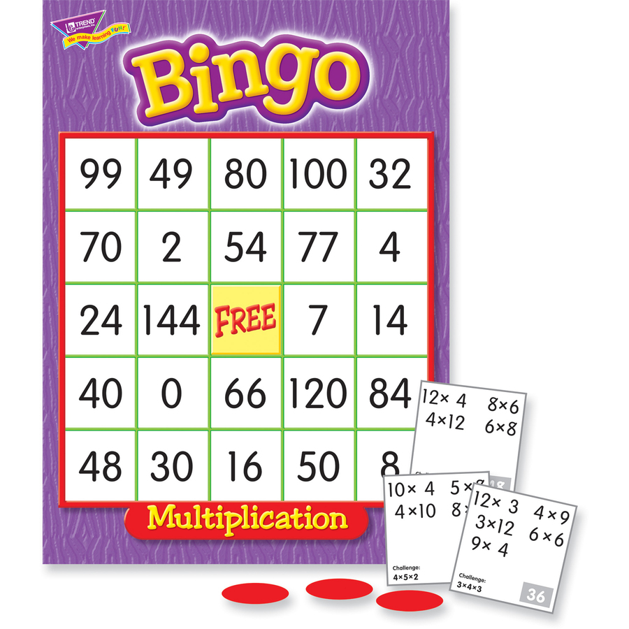trend-multiplication-bingo-learning-game-learning-boards-trend