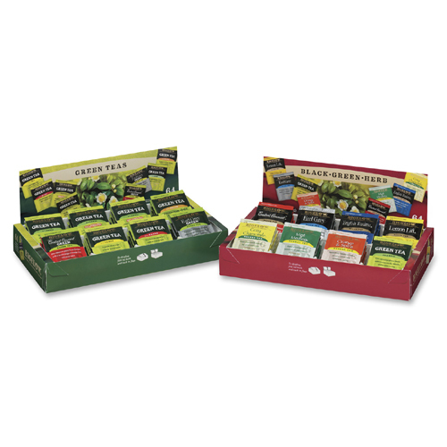 Bigelow Green Tea Assortment, Individually Wrapped, Eight Flavors, 64 ...
