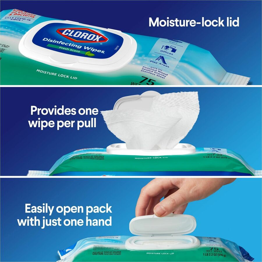 Picture of Clorox Bleach-free Disinfecting Cleaning Wipes