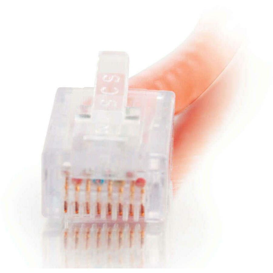 C2G-10ft Cat5e Non-Booted Crossover Unshielded (UTP) Network Patch Cable - Orange