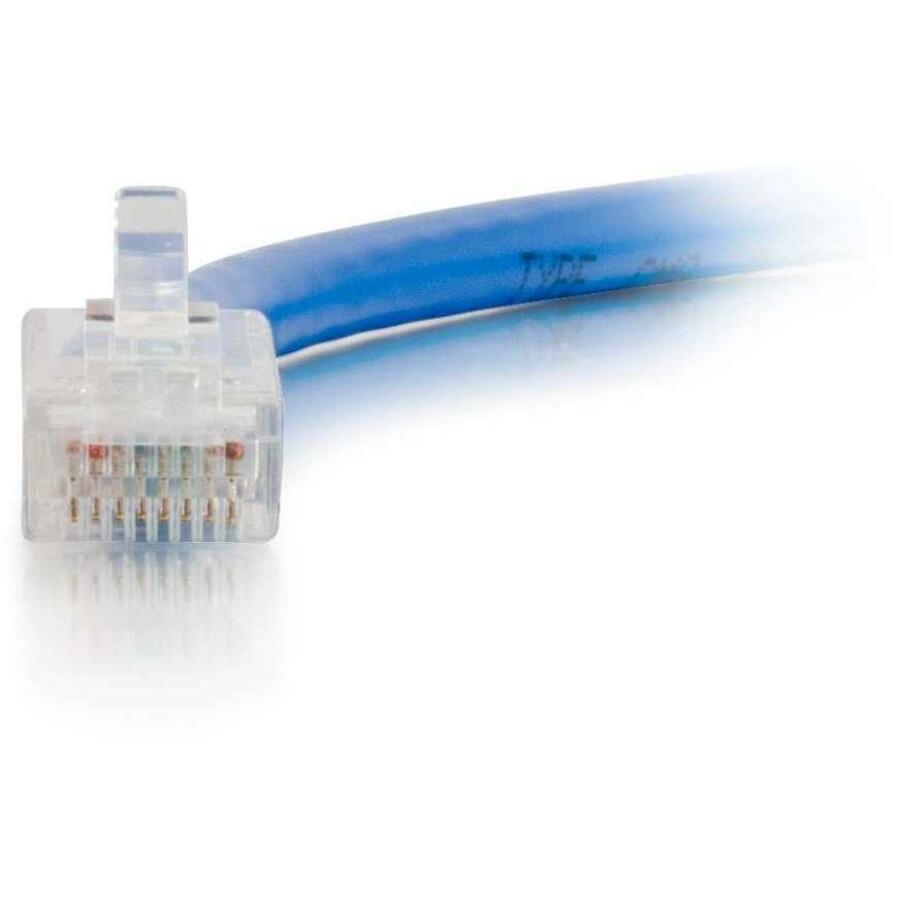 C2G-10ft Cat5e Non-Booted Unshielded (UTP) Network Patch Cable - Blue