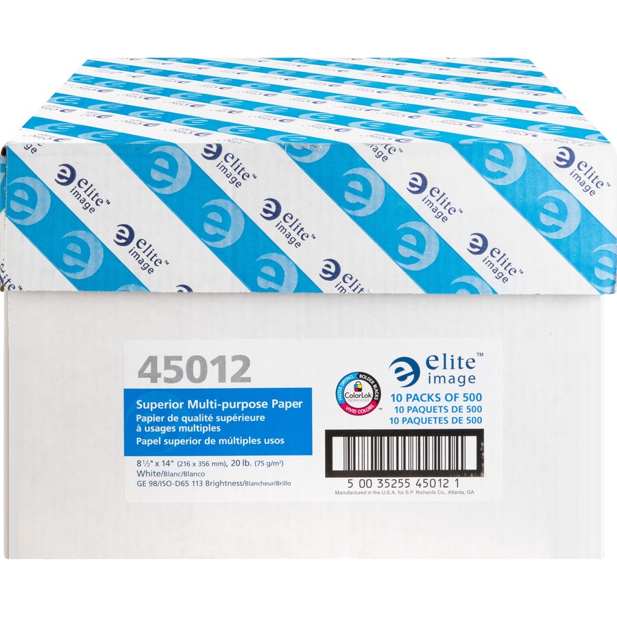  Multipurpose Paper, 98 Brightness, 20lb, 8-1/2x11