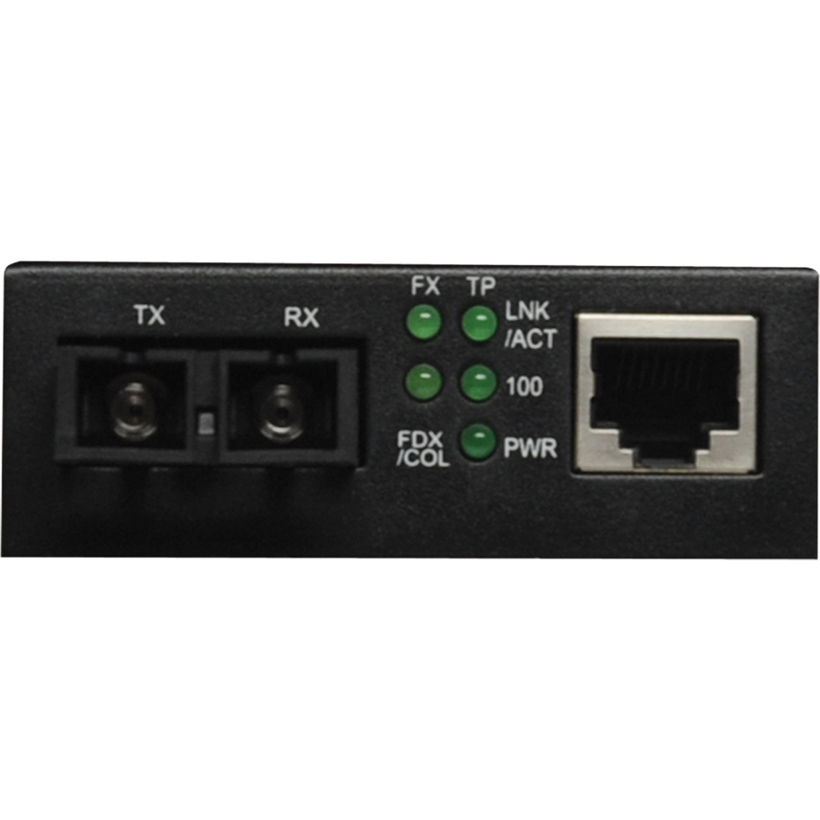 Tripp Lite by Eaton Gigabit Multimode Fiber to Ethernet Media Converter 10/100BaseT to 100BaseFX-SC 2km 1310nm