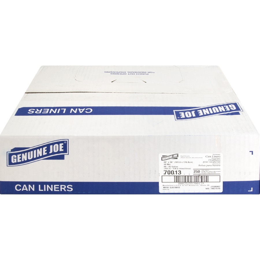 Genuine Joe Economy High-Density Can Liners