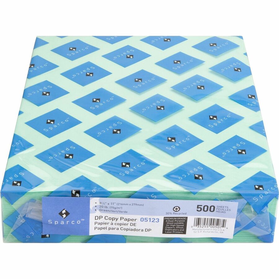 Sparco Premium Grade Pastel Color Copy Paper