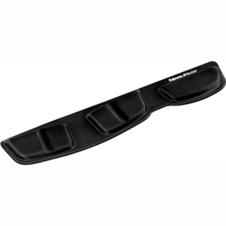Fellowes&reg; MICROBAN&reg; Memory Foam Keyboard Wrist Support - Black (9182801)