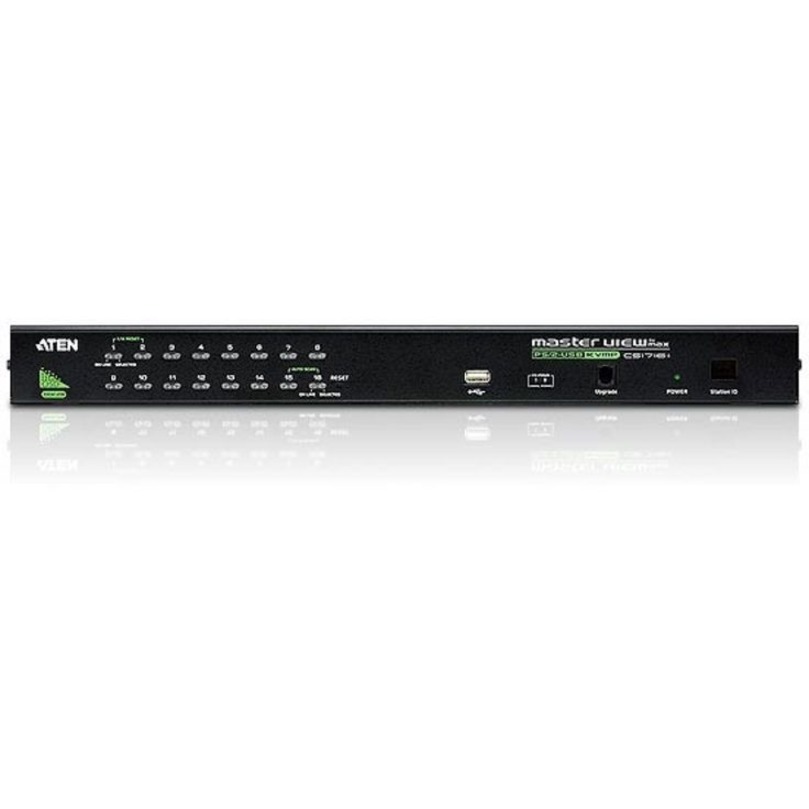 Aten CS1716A 16-Port PS/2 USB KVM Switch-TAA Compliant