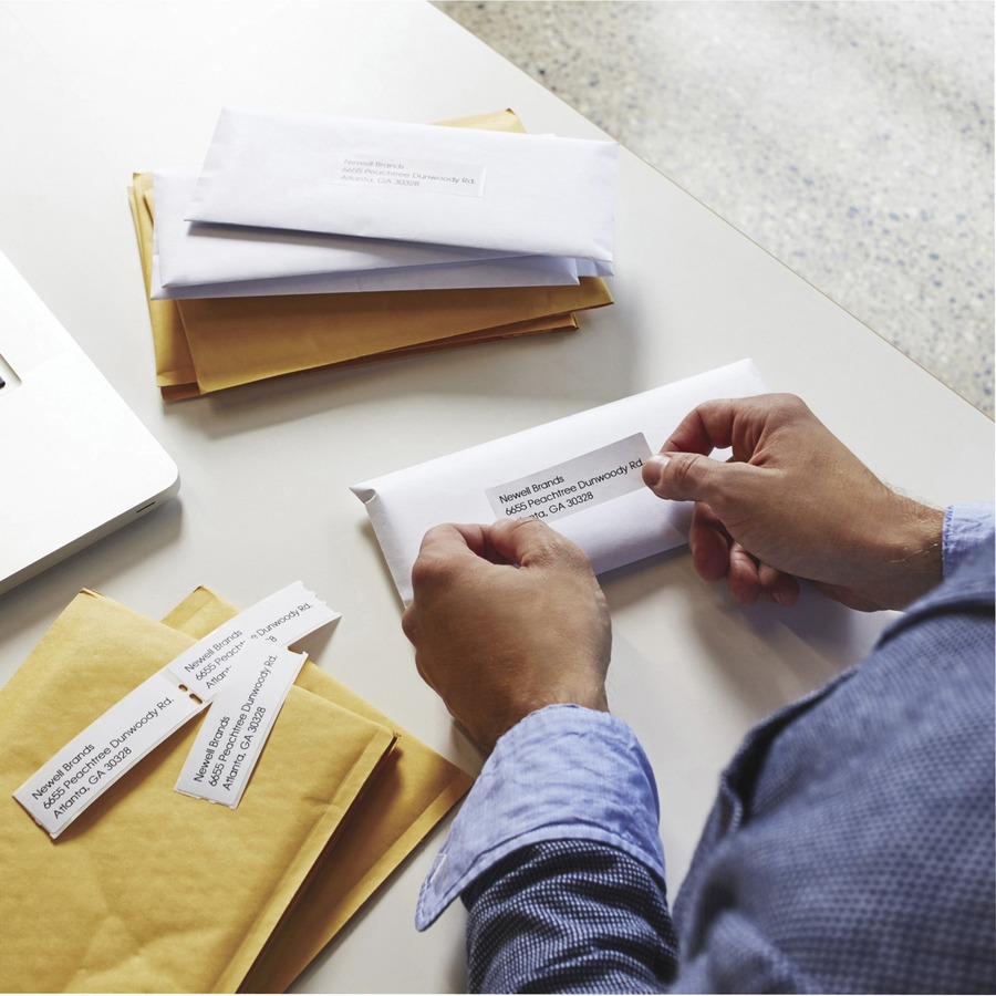 Dymo LabelWriter Direct Thermal Printer - Monochrome - Label Print - USB - Platinum