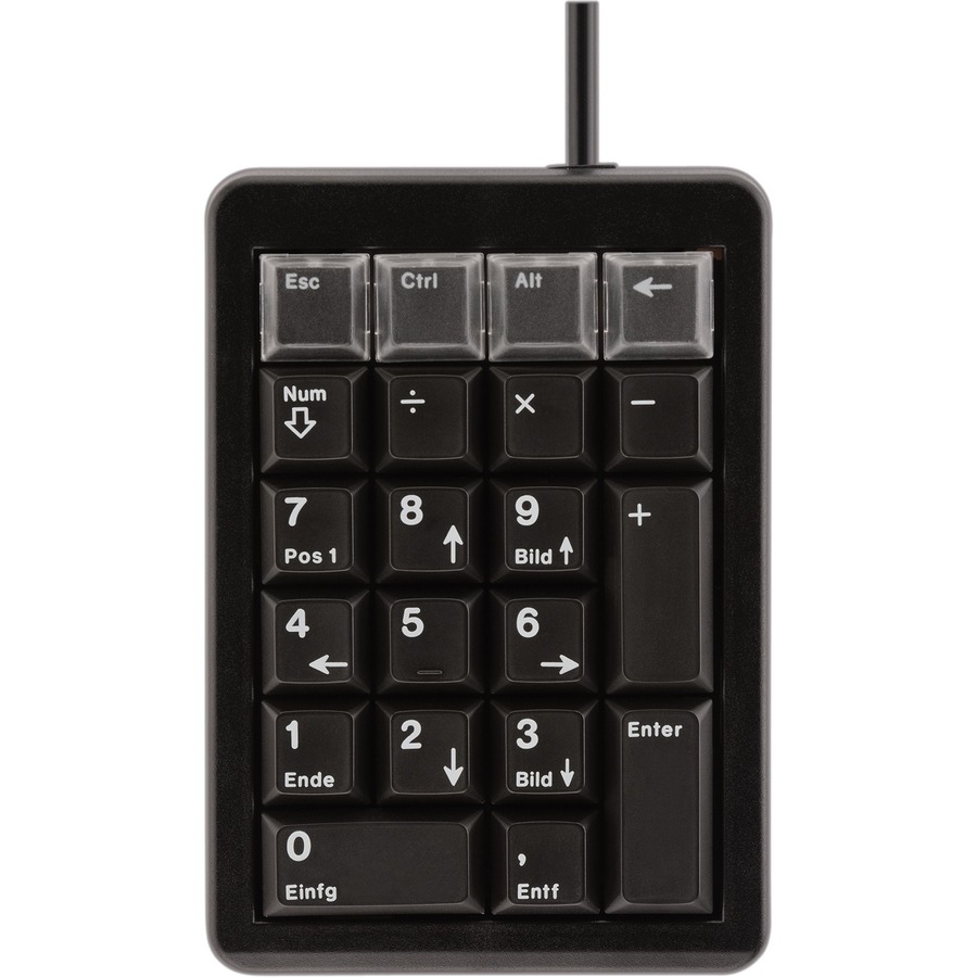 CHERRY ML 4700 Wired Keypad - Black,For Frequent Number Entry,All Keys Are Programmable