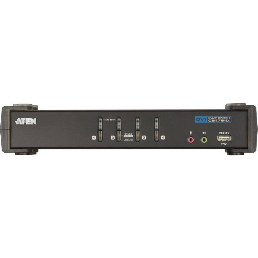 ATEN CS1764A KVM Switch - 4 Computer(s) - WUXGA - 1920 x 1200