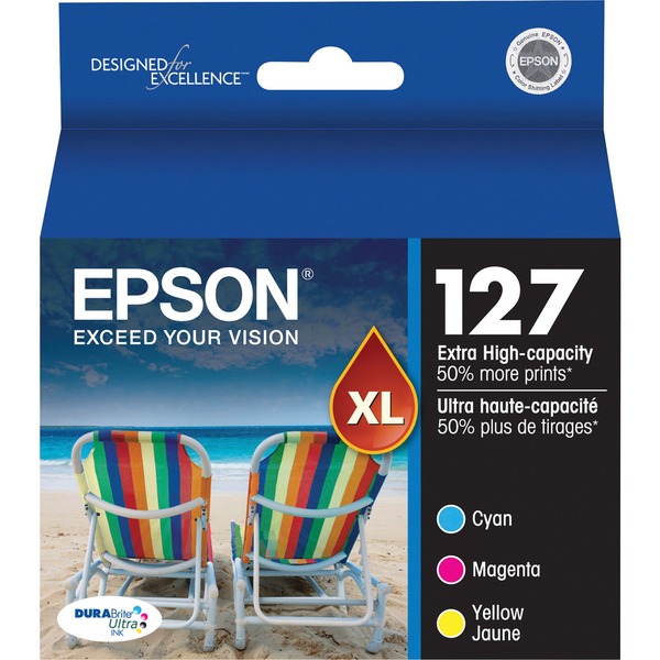 EPSON 127 XL Tri-Color Ink Cartridges