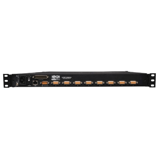 Tripp Lite by Eaton NetDirector 8-Port 1U Rack-Mount Console KVM Switch with 19-in. LCD and IP Remote Access