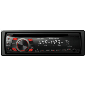 Pioneer DEH-1300MP CD Receiver and Remote Control