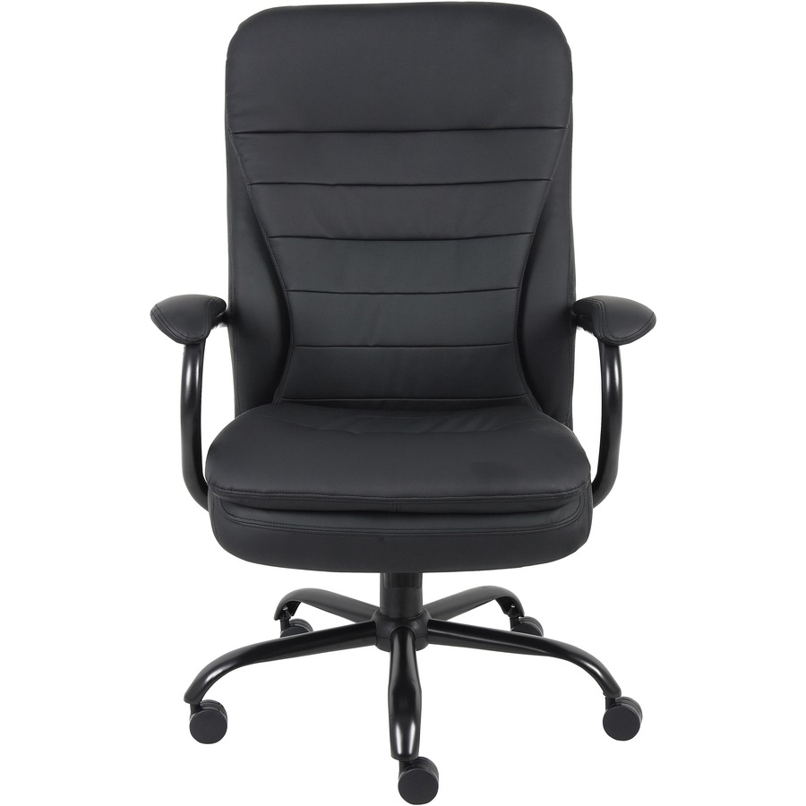 Wire Office Chair Black & Black Cushion