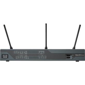 Cisco 881 SRSTW Wi-Fi 4 IEEE 802.11n  Wireless Integrated Services Router - Refurbished