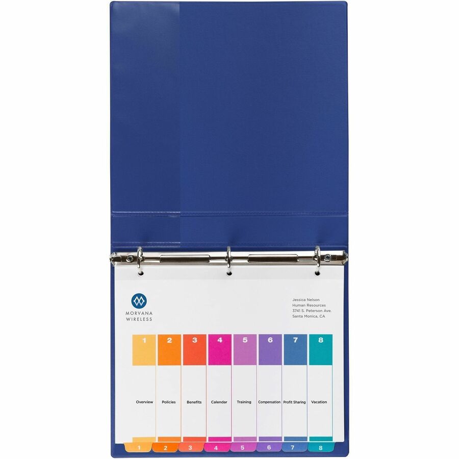 Picture of Avery Dividers, 8 Tabs, Ready Index (3 Sets of 11071)