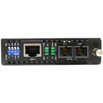 StarTech Gigabit Ethernet Multi Mode Fiber Media Converter SC 550m, 1000 Mbps, TAA