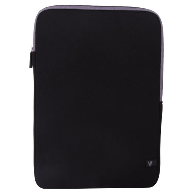 V7 Ultra CSS4-GRY-2N Carrying Case (Sleeve) for 13.1" to 13.3" Notebook - Black, Gray