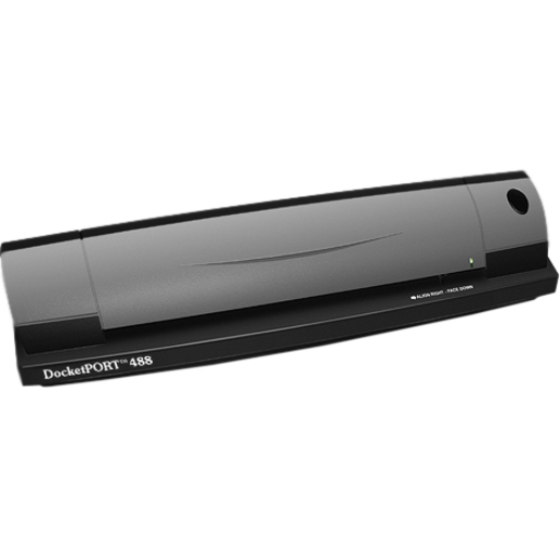 DocketPORT DP488 Duplex Sheetfed Scanner - 48-bit Color - 8-bit Grayscale - USB