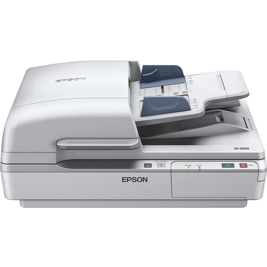 Epson WorkForce DS-6500 Flatbed Scanner - 1200 dpi Optical - White