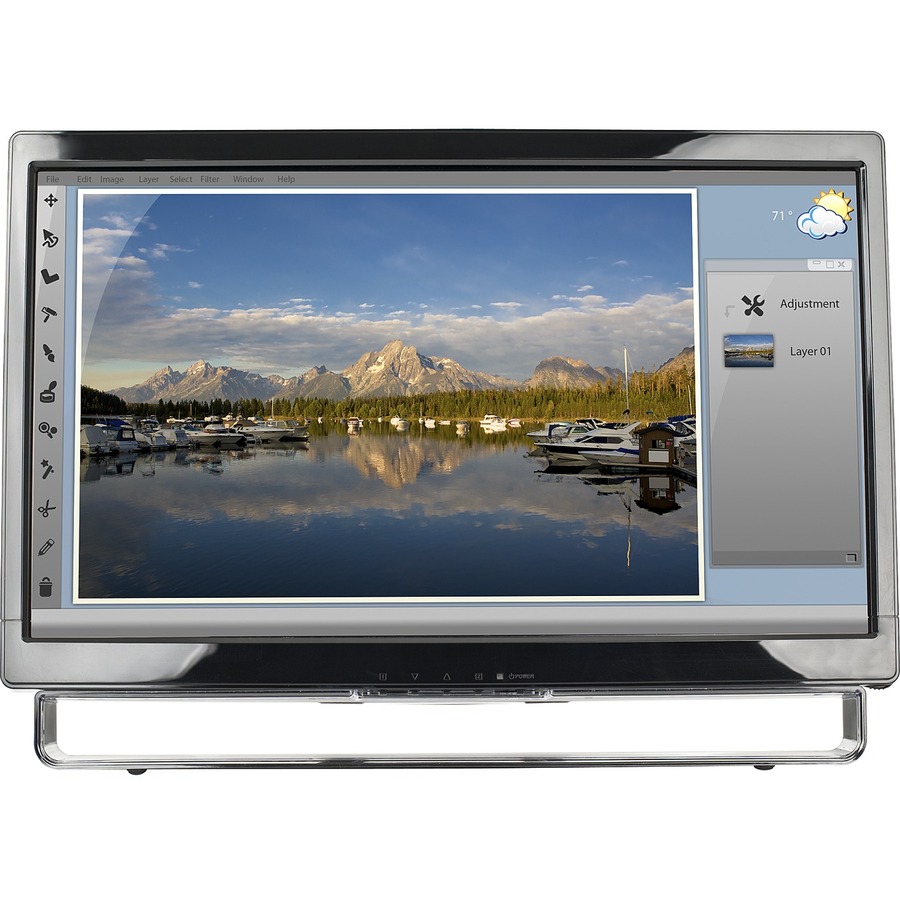 Planar PXL2230MW 22" Class LCD Touchscreen Monitor - 16:9 - 5 ms