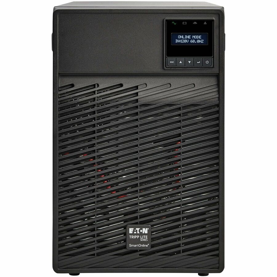Tripp Lite by Eaton series UPS SmartOnline 3000VA 2700W 120V Double-Conversion UPS - 5 Outlets Extended Run Network Card Option LCD USB DB9 Tower