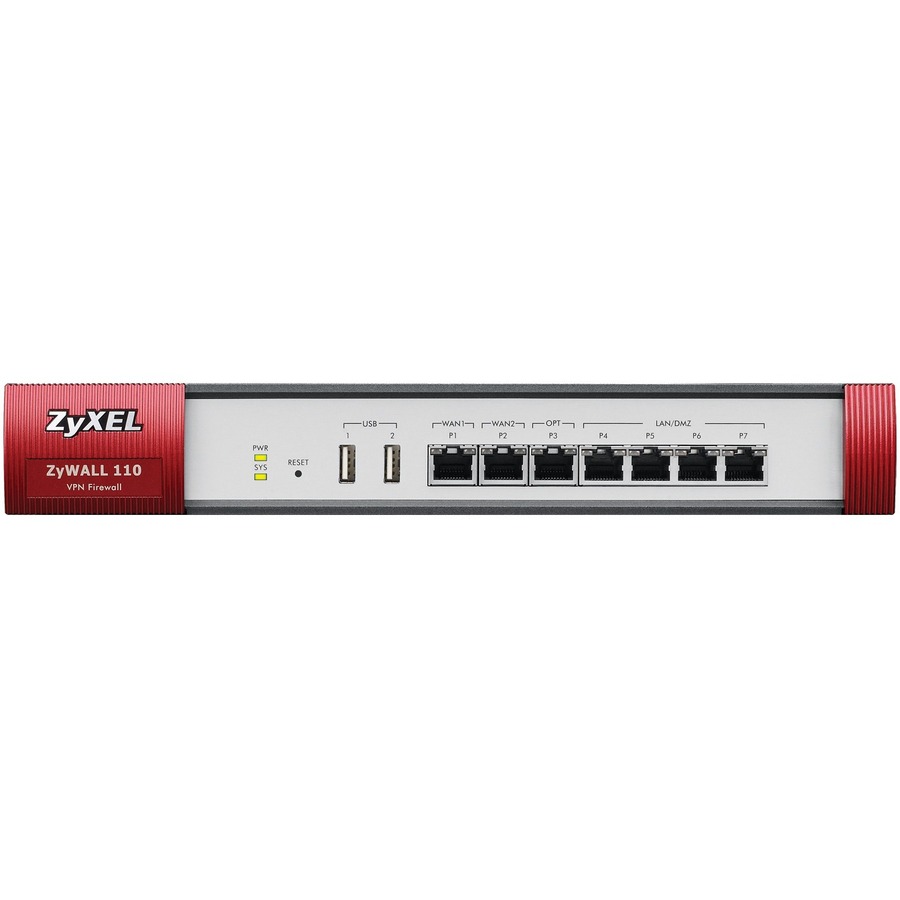 ZyXEL ZyWALL110 High Performance 1GbE SPI Firewall with IPSec, SSL VPN, and High Availablity