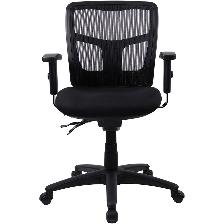 Lorell managerial swivel mesh mid back chair