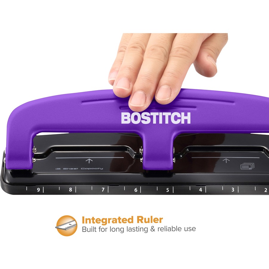 Business Source Heavy-duty 3-hole Punch - BSN65625 