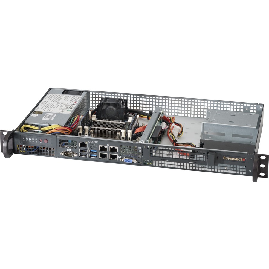 Supermicro SuperServer 5018A-FTN4 1U Rack Server - Intel Atom C2758 2.40 GHz - Serial ATA/300, Serial ATA/600 Controller