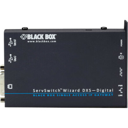 Black Box ServSwitch Wizard IP DXS, Single-Server IP Gateway, DVI