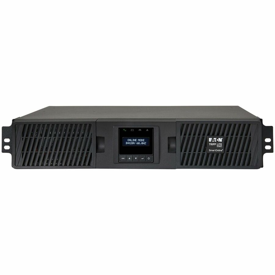 Tripp Lite by Eaton series SmartOnline 3000VA 2700W 120V Double-Conversion UPS - 7 Outlets, Extended Run, Network Card Option, LCD, USB, DB9, 2U Rack/Tower Battery Backup