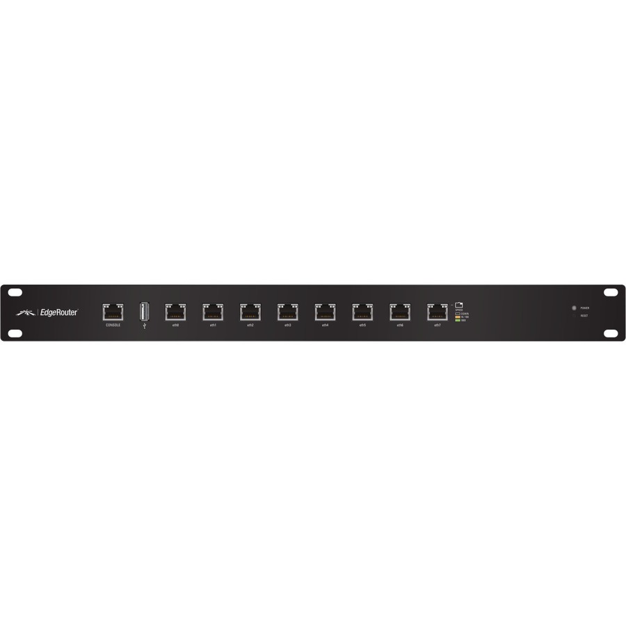 Ubiquiti 8-Port EdgeRouter - 8 Ports - Management Port - 2 - 2 GB - Gigabit Ethernet - Rack-mountable