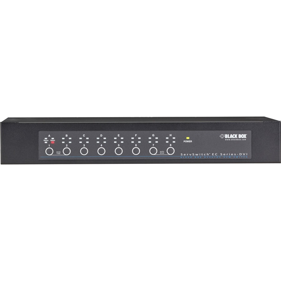 Black Box ServSwitch EC for DVI + USB Servers and DVI + USB Console, 16-Port