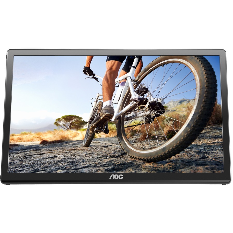 AOC e1759Fwu 17.3" LED USB Powered Portable Monitor with case