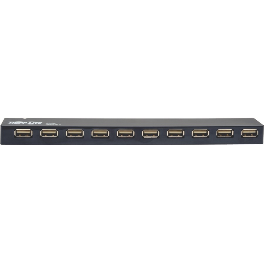 Tripp Lite by Eaton 10-Port USB 2.0 Mobile Hi-Speed Hub Notebook Laptop Bus Power AC