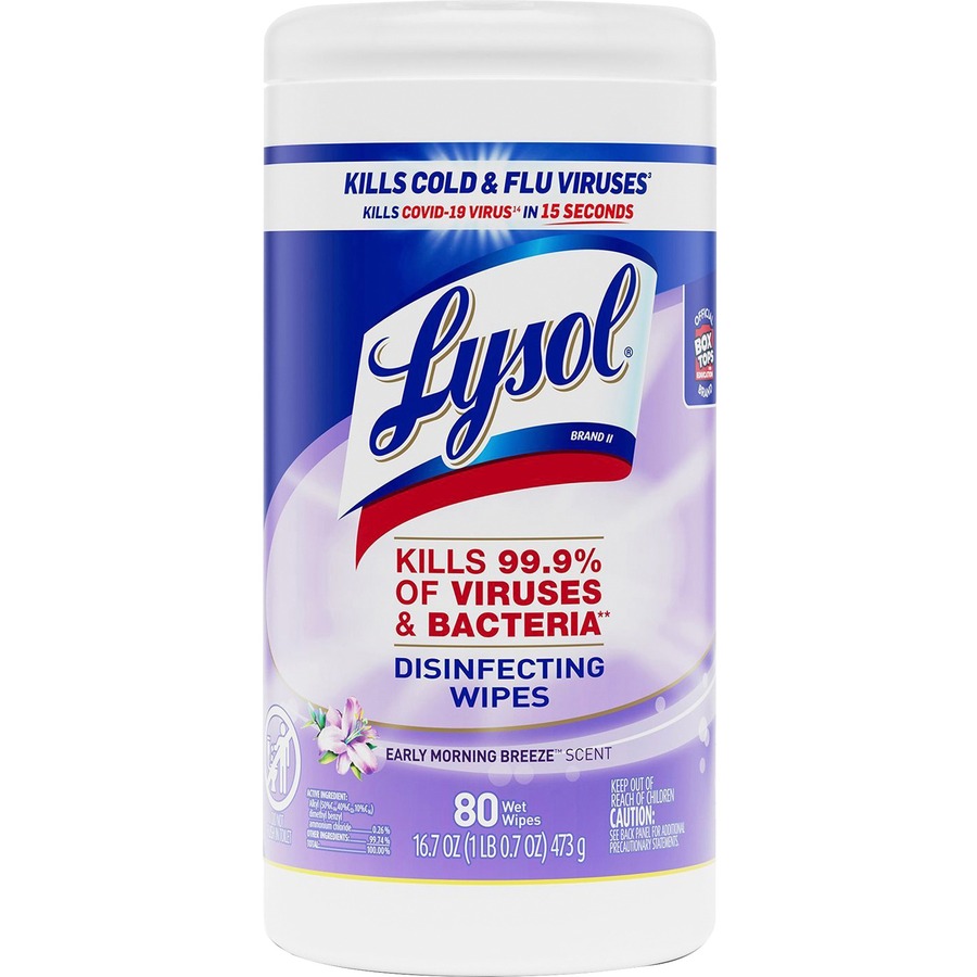 Picture of Lysol Early Morning Breeze Disinfecting Wipes