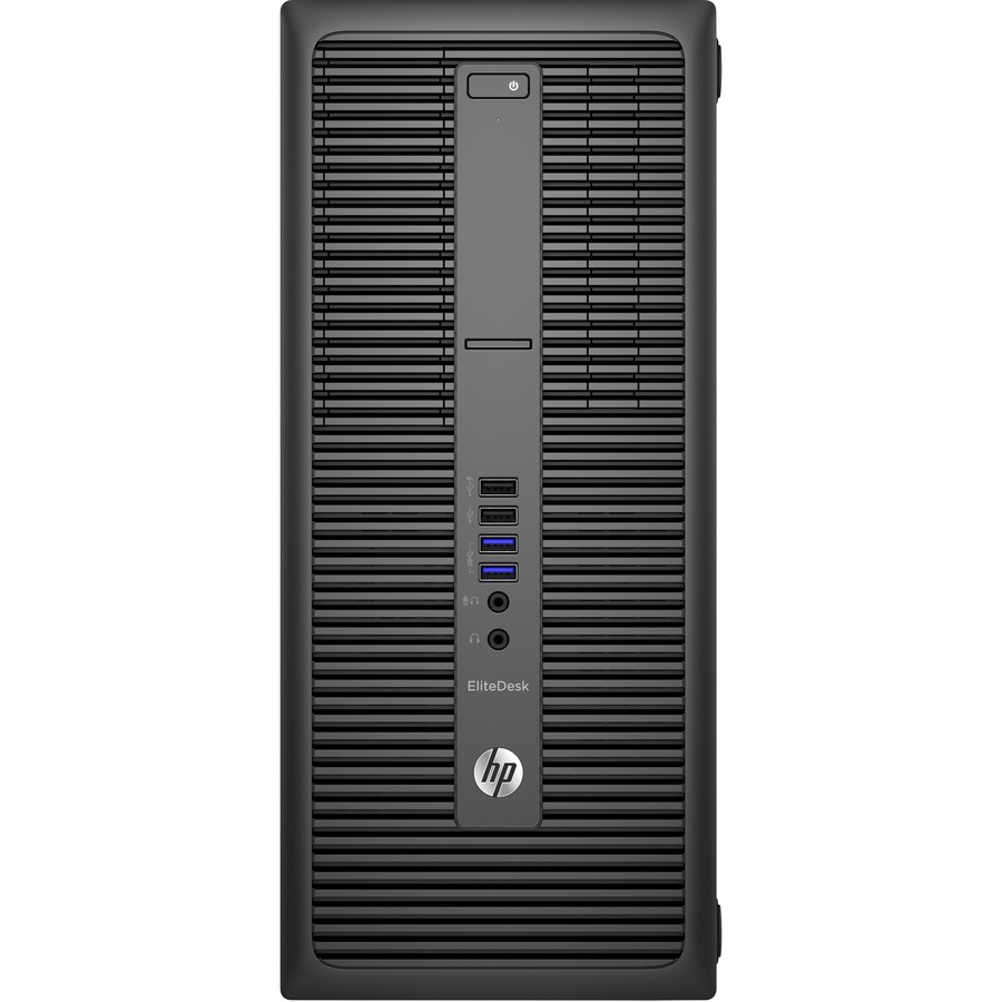 HP EliteDesk 800 G2 Desktop Computer - Intel Core i7 i7-6700 3.40 GHz - 8 GB RAM DDR4 SDRAM - 256 GB Serial ATA/600 SSD - Tower - Black