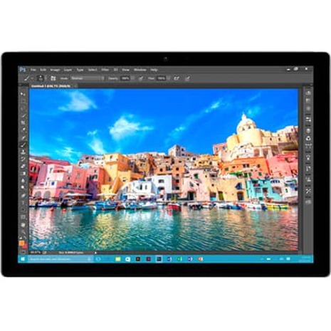 Microsoft Surface Pro 4 Tablet - 12.3" - Core i7 - 8 GB RAM - 256 GB SSD - Windows 10 Pro - Silver